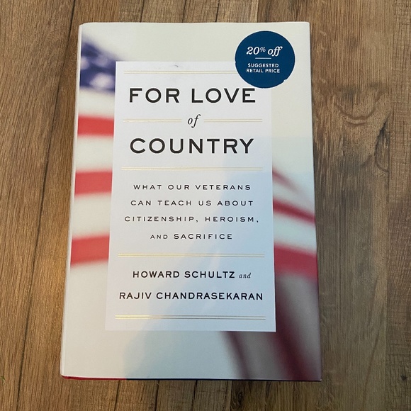 3/$15 FOR LOVE OF COUNTRY hard cover novel - Picture 1 of 6
